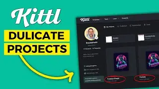 How to Duplicate a Project in Kittl