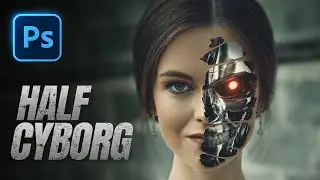 Cyborg Photo Effect - Photoshop Tutorial