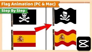 Create Waving Flag Animated | CapCut PC Tutorial