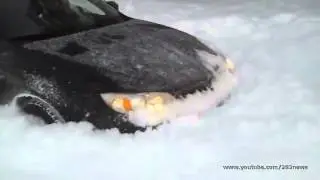 Subaru Impreza и снег