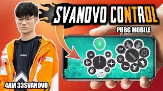 4AM 33SVANOVO BEST 5 FINGER CONTROL - Pubg Mobile (Chinese Player) 33SVANOVO Claw Settings🔥