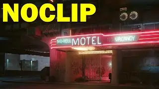 Cyberpunk 2077 | Exploring No-Tell Motels Out Of Bounds Areas