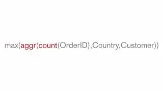 Qlik Sense in 60 - The Aggr() function