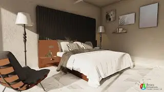 LUMION 11 | Modern Bedroom walkthrough 4K