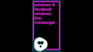 Google chat on Windows 8 Release Preview Messaging app #shorts