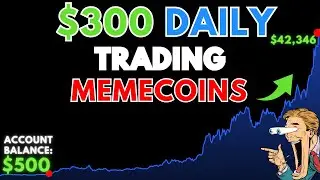 How I made $250 Trading Meme coins (Simple Trading Strategy)