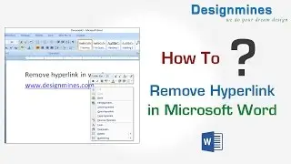 Hyperlink in Word Document