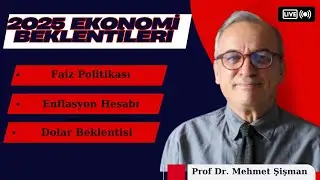 Faiz indirimi sonrası enflasyonda düşüş olabilir mi? Ekonomist Prof. Dr. Mehmet Şişman yanıtladı.