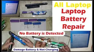 How to Repair Laptop Battery at Home || How to Open Laptop Battery || Laptop Battery Rebuild JUGAAD