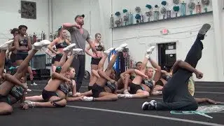 Cheer Extreme Senior Elite new dance class part 1 of 3