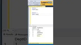 SQL Tip | Create New Table From Existing Table  #sqltips