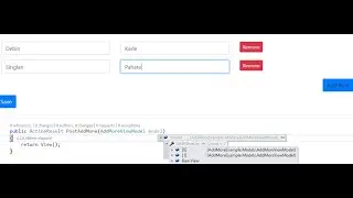 How to dynamically add more item in asp.net core using mvc