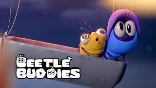 Best Friends at the Park! 🐛🐞🍔🌭| Beetle Buddies | Cartoons  Compilation