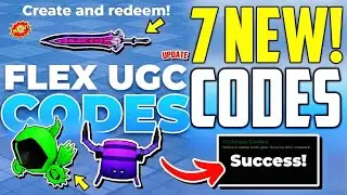 ⚠️WORKING!⚡CODES⚠️FLEX UGC ROBLOX CODES 2024 - FLEX UGC CODES 2024