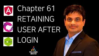 Chapter 61 Persisting User After Login in Angular app