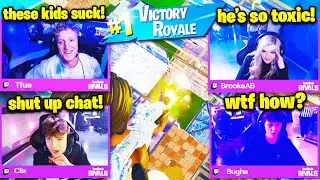 TFUE *EMBARRASSES* BUGHA CLIX & BROOKE in $500,000 TWITCH RIVALS TOURNAMENT! (Fortnite)