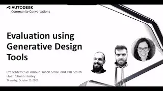 36 - Dynamo Office Hours: Creating and Exploring Results Using Generative Design Tools