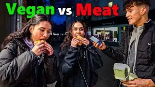 Vegan vs Meat Burger | Can The Public Taste The Difference?