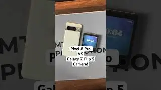 Pixel 8 Pro VS Galaxy Z Flip 5 Camera! #pixel8pro