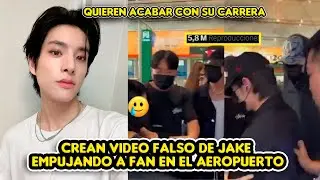 CREAN VIDEO FALSO DE JAKE EMPUJANDO A FAN EN EL AEROPUERTO + LOS PELIGROS DE LA IA