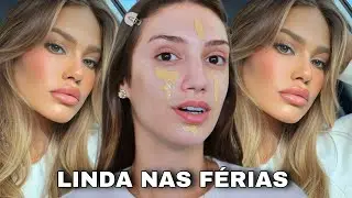 MAKE PRA *USAR NAS FÉRIAS* | MAQUIAGEM PRA VOCÊ *FICAR LINDA NAS FÉRIAS* | TUTORIAL FÁCIL!!!