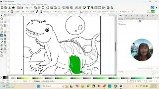 Coloring the Dinosaur