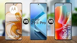 MOTO Edge 50 vs IQOO Z9s Pro vs Redmi Note 13 Pro ||  Specs Comparison