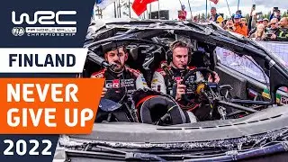 Lappi Hangs Onto Podium Despite No Windscreen! | WRC Secto Rally Finland 2022