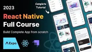 Build React Native app from Scratch : React Native, Expo, Strapi, MySql | React Native Full Course