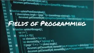 Different Programming Fields