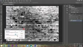 Create a simple Bump map in Photoshop for use in Maya