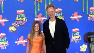 Salish Matter and Jordan Matter 2024 Kids Choice Awards Orange Carpet