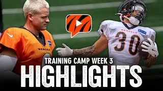 Cincinnati Bengals Training Camp Highlights & Recap | Week 3