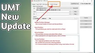 Umt New Update 2022 || UMT New Update V4.9 Added New Advance Options