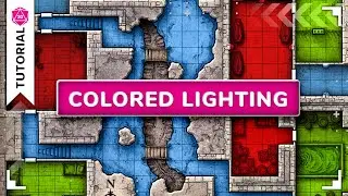 Colored Lighting with Dynamic Lighting | Roll20 Tutorial