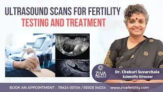 Ultrasound Scans for Fertility || Female Fertility Tips || Dr Chekuri Suvarchala || Ziva Fertility