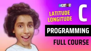 Latitude and Longitude, Distance between Two Places on Earth, C Language Tutorial, Coding Interview