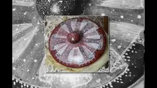 Рисуем прозрачную вуаль. Горшочек 