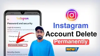 Instagram Account Permanently Delete 2024 | How To Delete Instagram Account Permanently