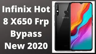 Infinix hot 8 X650 frp bypass