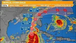 Live update | Hurricane tracker: Tropical Storm Idalia forecast to become major hurricane