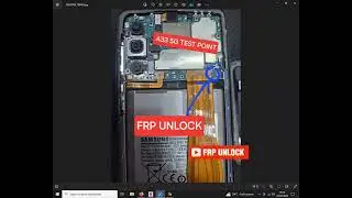 Samsung A33 5G FRP VIA TEST POINT one click by Chimera TOOL
