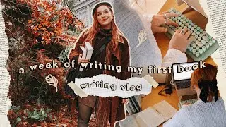 cozy writing vlog ✍ ☕️ a VERY personal essay, writing struggles, working at a beautiful library