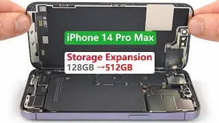 iPhone 14 Pro Max  Storage Expansion | 128GB To 512GB