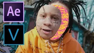 TRIPPY Face Slide Off Effect for Music Videos! +FREE OVERLAY (After Effects/Vegas Pro)