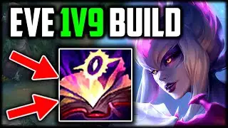 EVELYNN JUNGLE 1v9 STRAT (BEST BUILD/RUNES) | Evelynn Guide Season 13 League of Legends