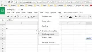 How to get notified when changes are made in Google Spreadsheet