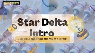 Star Delta Intro arrangement of three resistors and basic introduction  for beginners