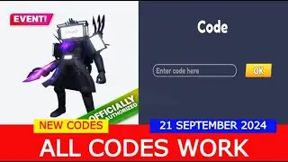 *NEW CODES* [🧻EVENT] Skibidi Toilet Battle ROBLOX | ALL CODES | SEPTEMBER 21, 2024