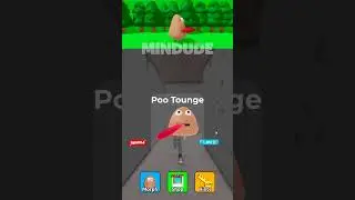 Poo Tounge  !   #roblox  #pou  #mindude